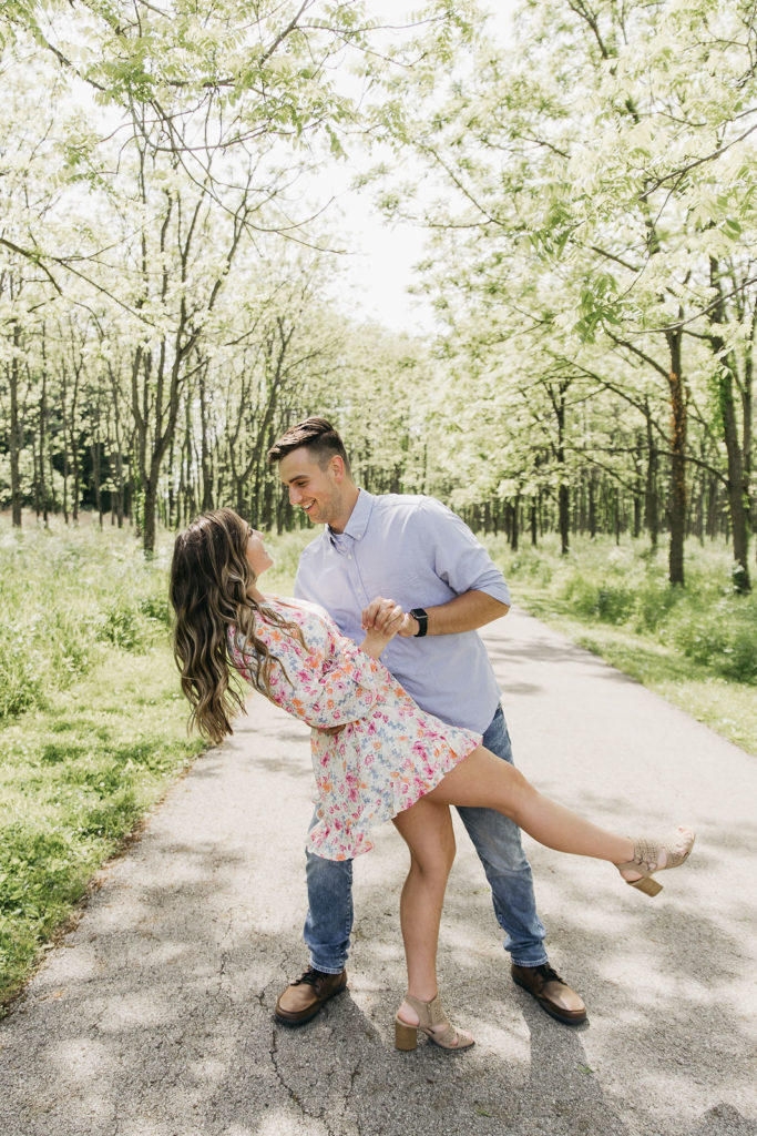 Fort Harrison State Park, Indianapolis Wedding Photographer, Engagement Session